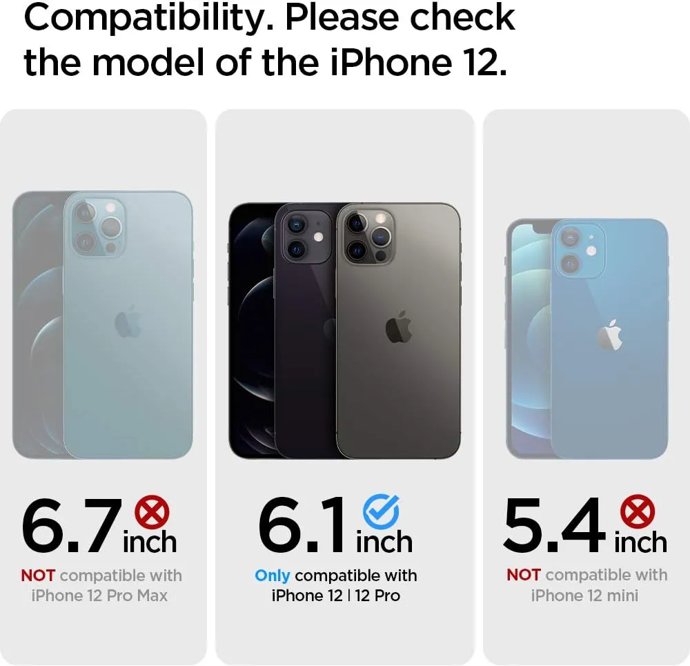 Spigen Slim Armor CS Designed for iPhone 12 / Designed for iPhone 12 Pro Case (2020) - Navy Blue