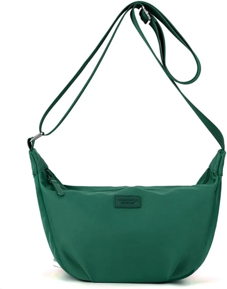 Stylish and Versatile Nylon Shoulder Bag for Women Lightweight and Crossbody Bag with Adjustable Strap