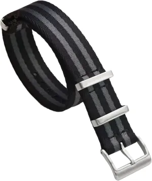Stylish Stylish Watch Bands for Men Women 18/20/22mm Replacement for Men NATO Nylon Military Watch Strap Accessories for Wristbands with Stripe Print Friendly