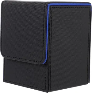 SUPVOX Card Decks Box Pu Leather Trading Card Storage Organizer Capacity Compact Design for Collectors Home Supplies Lightweight and Portable