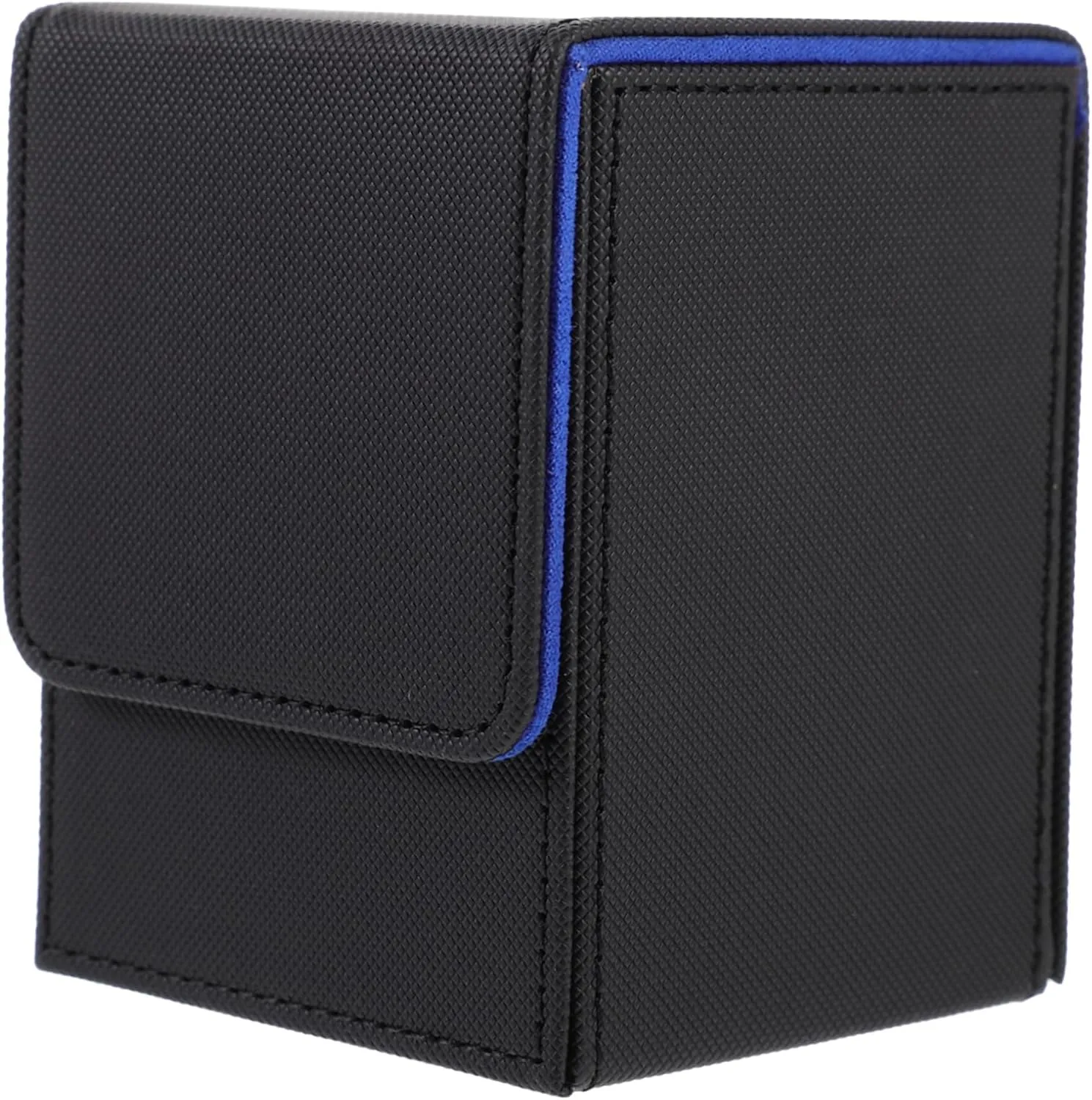 SUPVOX Card Decks Box Pu Leather Trading Card Storage Organizer Capacity Compact Design for Collectors Home Supplies Lightweight and Portable