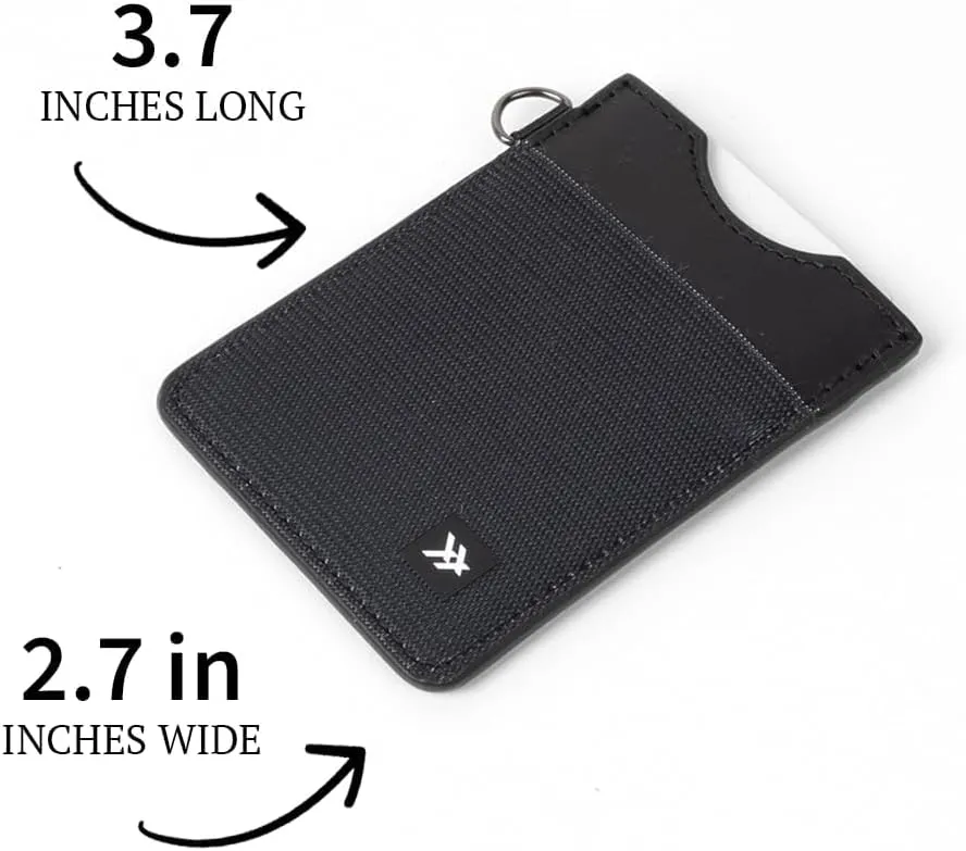 Thread Wallets Ultra Slim Minimalist Card Holder Wallet (Aura)