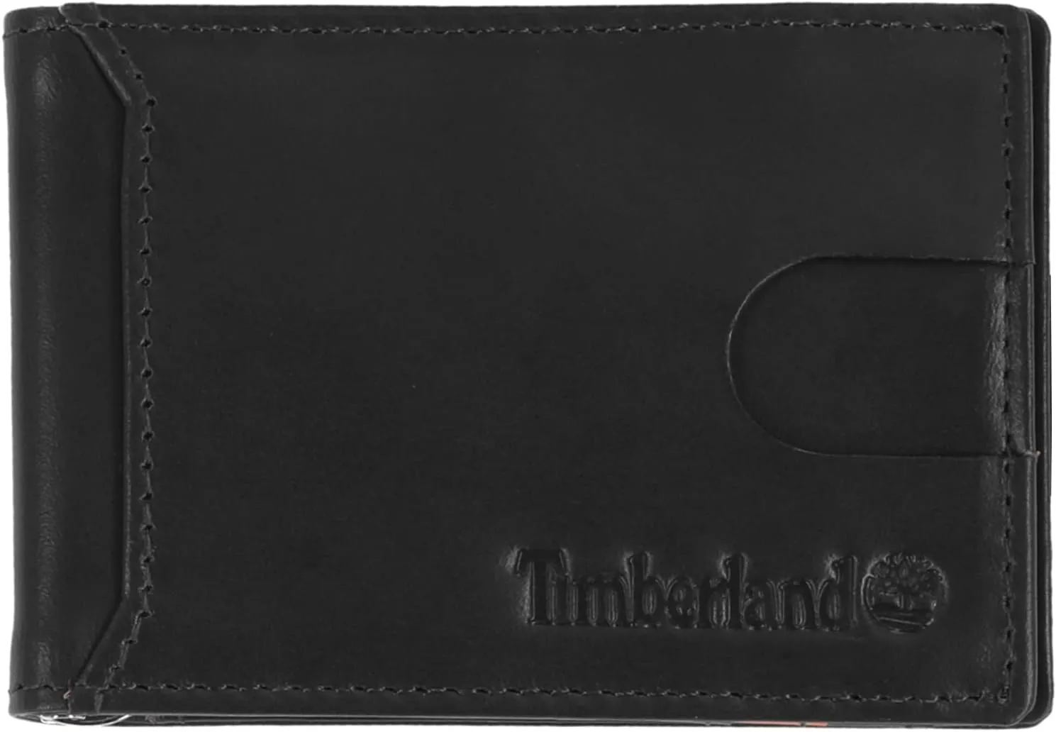 Timberland Men's Slim Leather Front Pocket Credit Card Holder Wallet