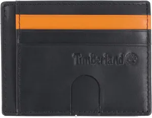 Timberland Men's Slim Leather Front Pocket Credit Card Holder Wallet