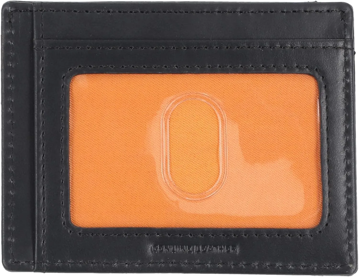 Timberland Men's Slim Leather Front Pocket Credit Card Holder Wallet