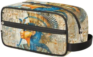 Toiletry Bag for Men Old Egyptian Travel Toiletry Organizer Traveling Dopp Kit Shaving Bag with Large Capacity for Toiletries Accessories
