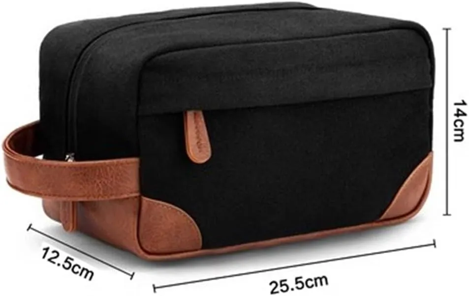 Toiletry Bag Men's Wash Bag Handheld Vintage Storage Bag Cosmetic Bag for Travel(Colour 6)