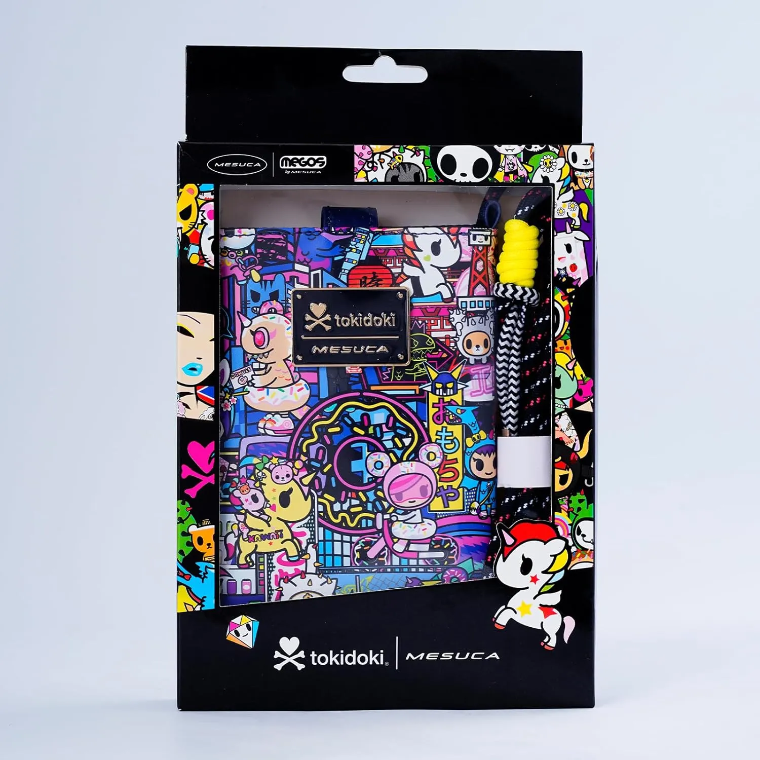 Tokidoki PU Leather Crossbody Cell Phone Purse, Lightweight Shoulder Bag Wallet Credit Card