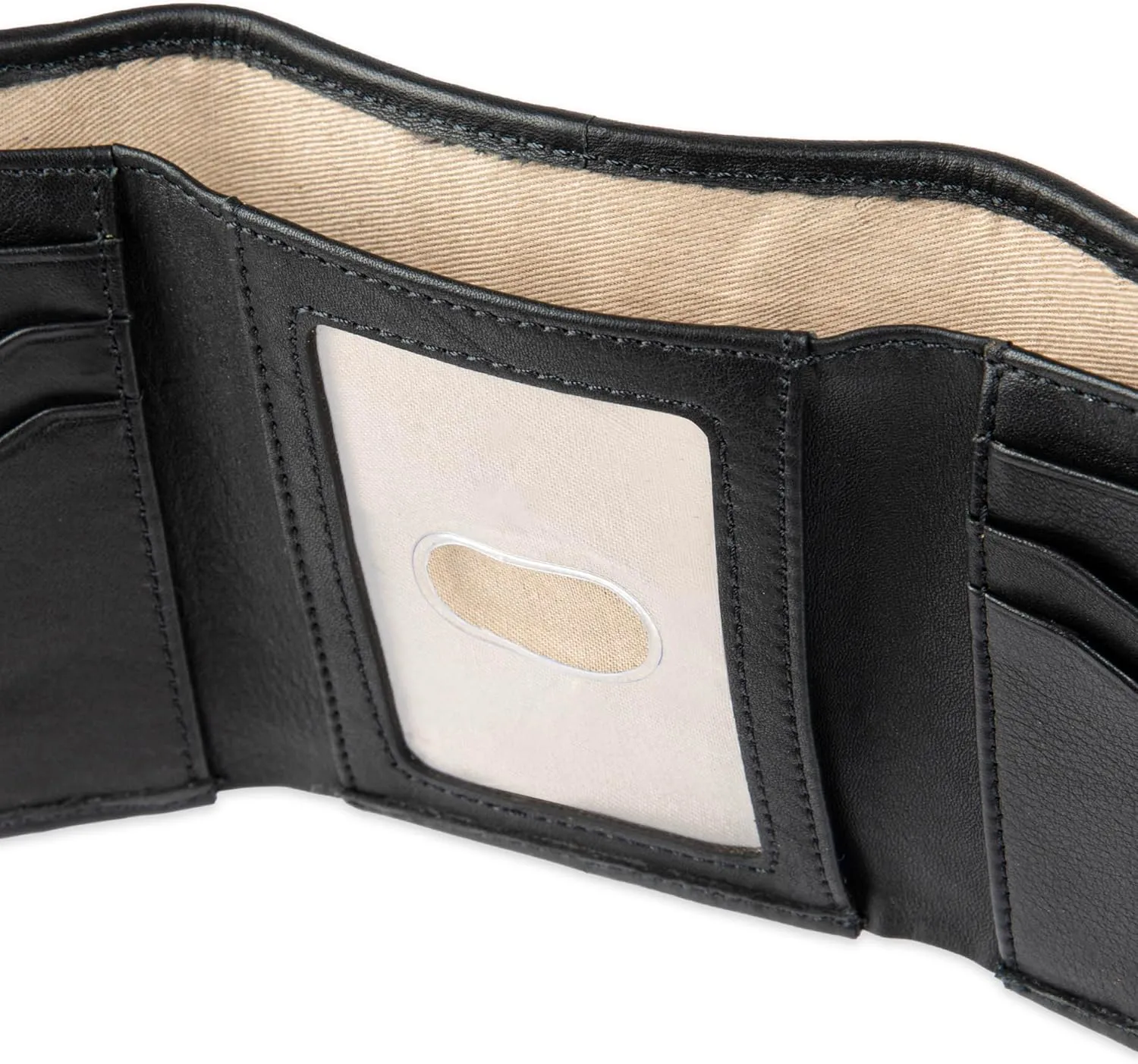Tommy Bahama Men's Compact Trifold Leather Wallet