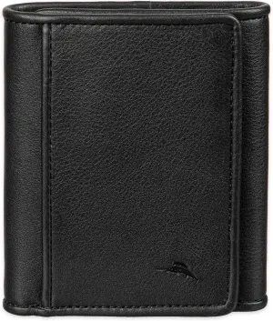 Tommy Bahama Men's Compact Trifold Leather Wallet