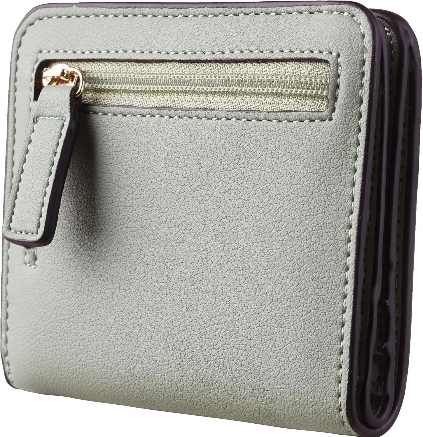 Toughergun Wallet Women Rfid Blocking Small Compact Bifold Luxury Leather Pocket Wallet Ladies Mini Purse with ID Window