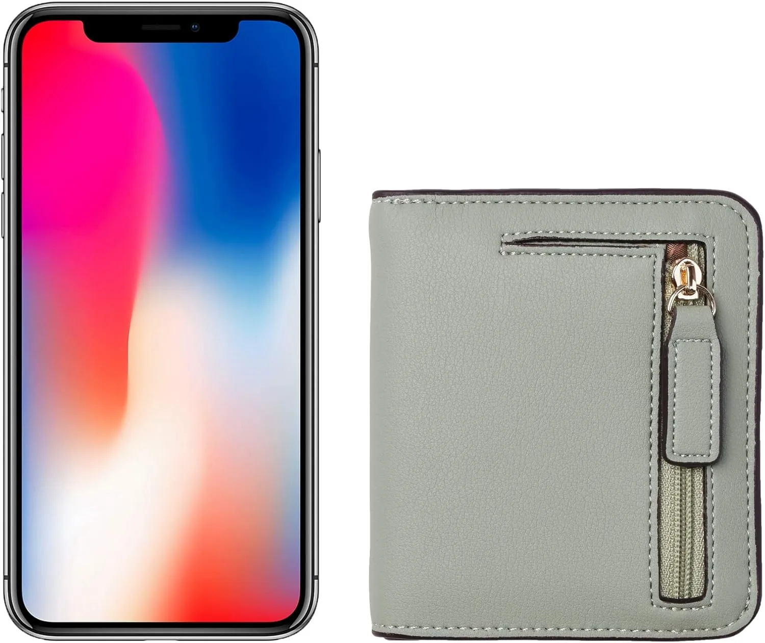 Toughergun Wallet Women Rfid Blocking Small Compact Bifold Luxury Leather Pocket Wallet Ladies Mini Purse with ID Window