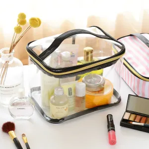 Transparent PVC Toiletry Bag Set