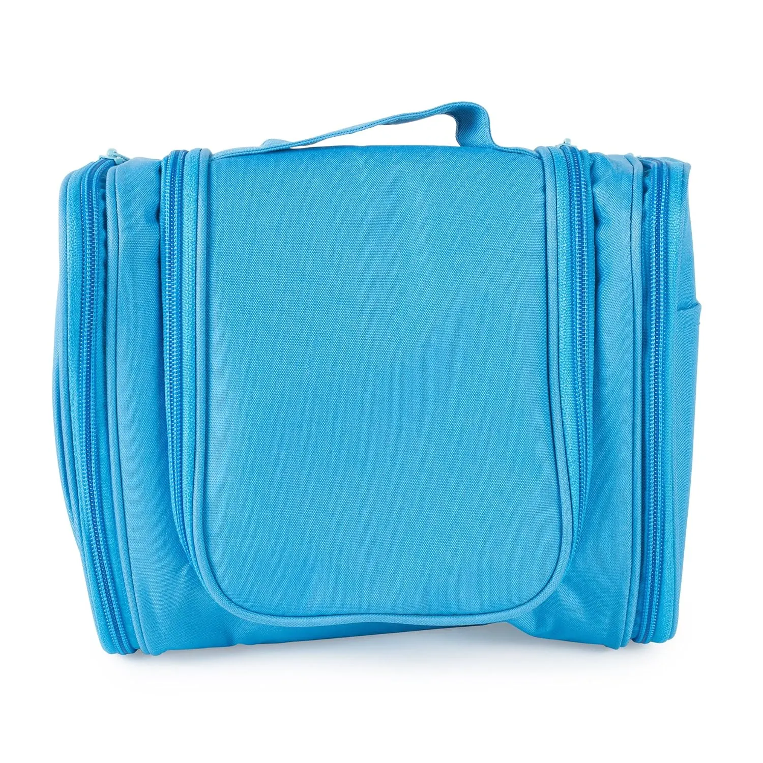 Travel Hanging Toiletry Bag for Men & Women, Perfect for Cosmetics, Makeup, Toiletry Organizer, Shaving Kit, and Large Essentials - Blue