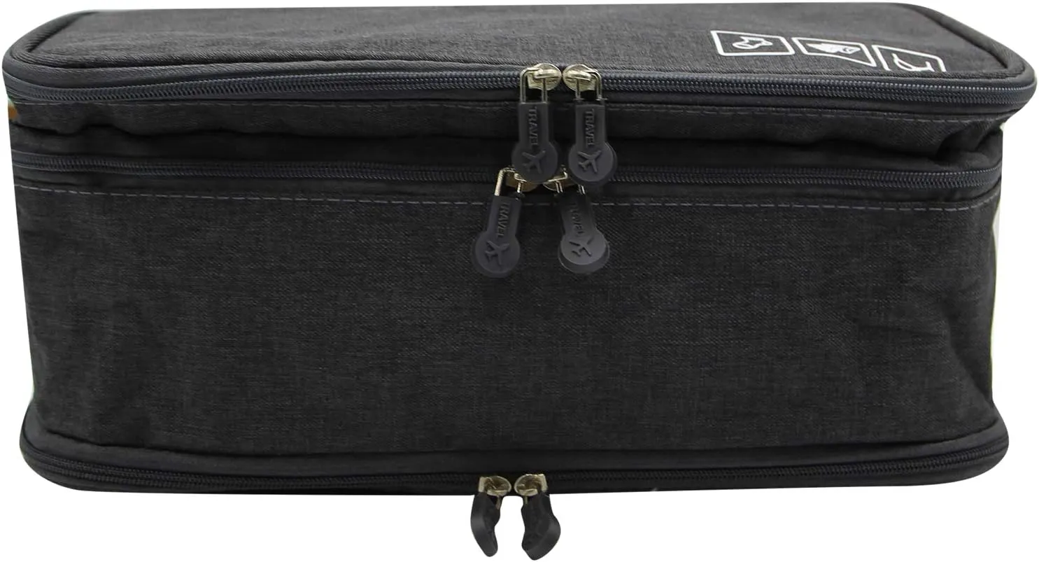 Travel Multi-function Underwear Organize Storage Bag Portable Bra Socks Lingerie Accessories Pack Cube Toiletry Bag