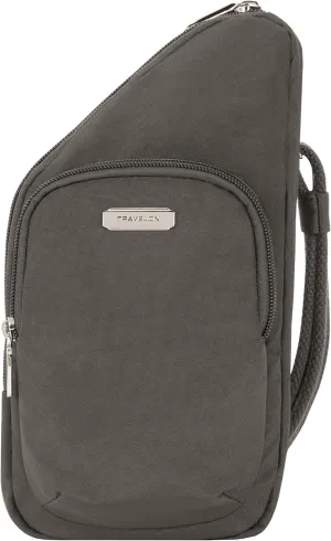 Travelon: Essentials - Anti-Theft - Compact Crossbody Bag - Smoke