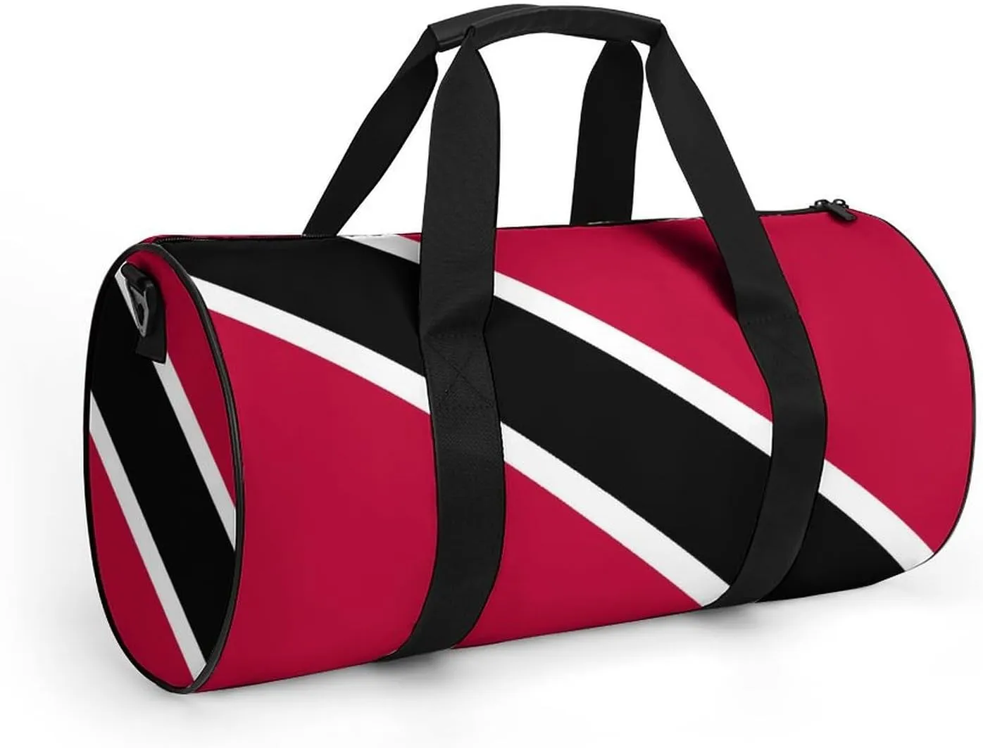 Trinidad Tobago Flag Gym Duffle Bag for Boys Girls with Wet Pocket Sports Weekender Travel Carry On