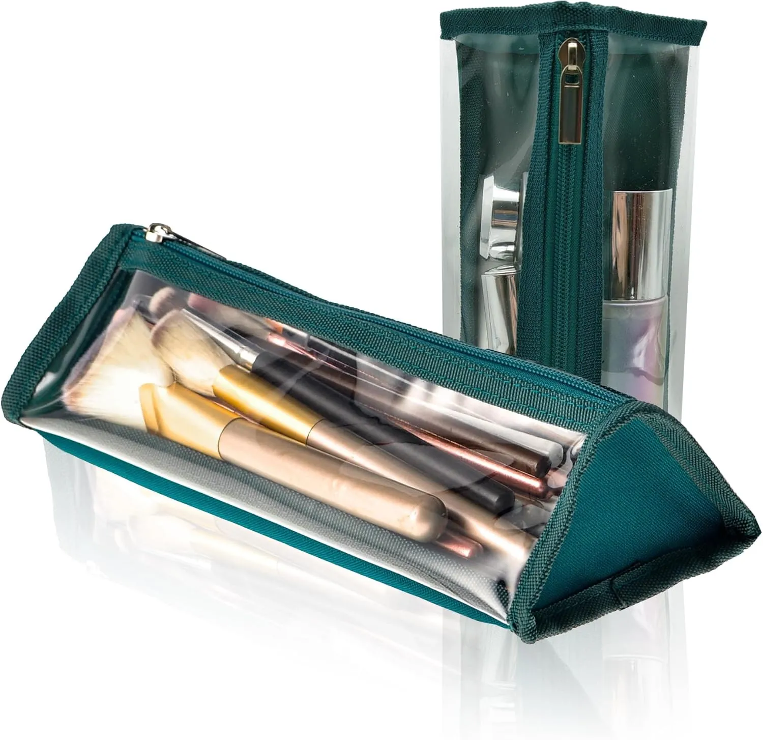 TSA Approved Clear Toiletry Shaving Bag 3 Pack 3 colors Transparent Vinyl Makeup Bag See Through Travel Cosmetic Bag Carry-on Travel accessories Essentails Packing Orgnaizer for Men & Women