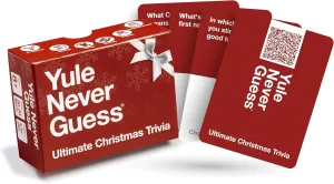 Ultimate Christmas Trivia Card Game - 110 Cards - 3 or More Players - Ages 8 