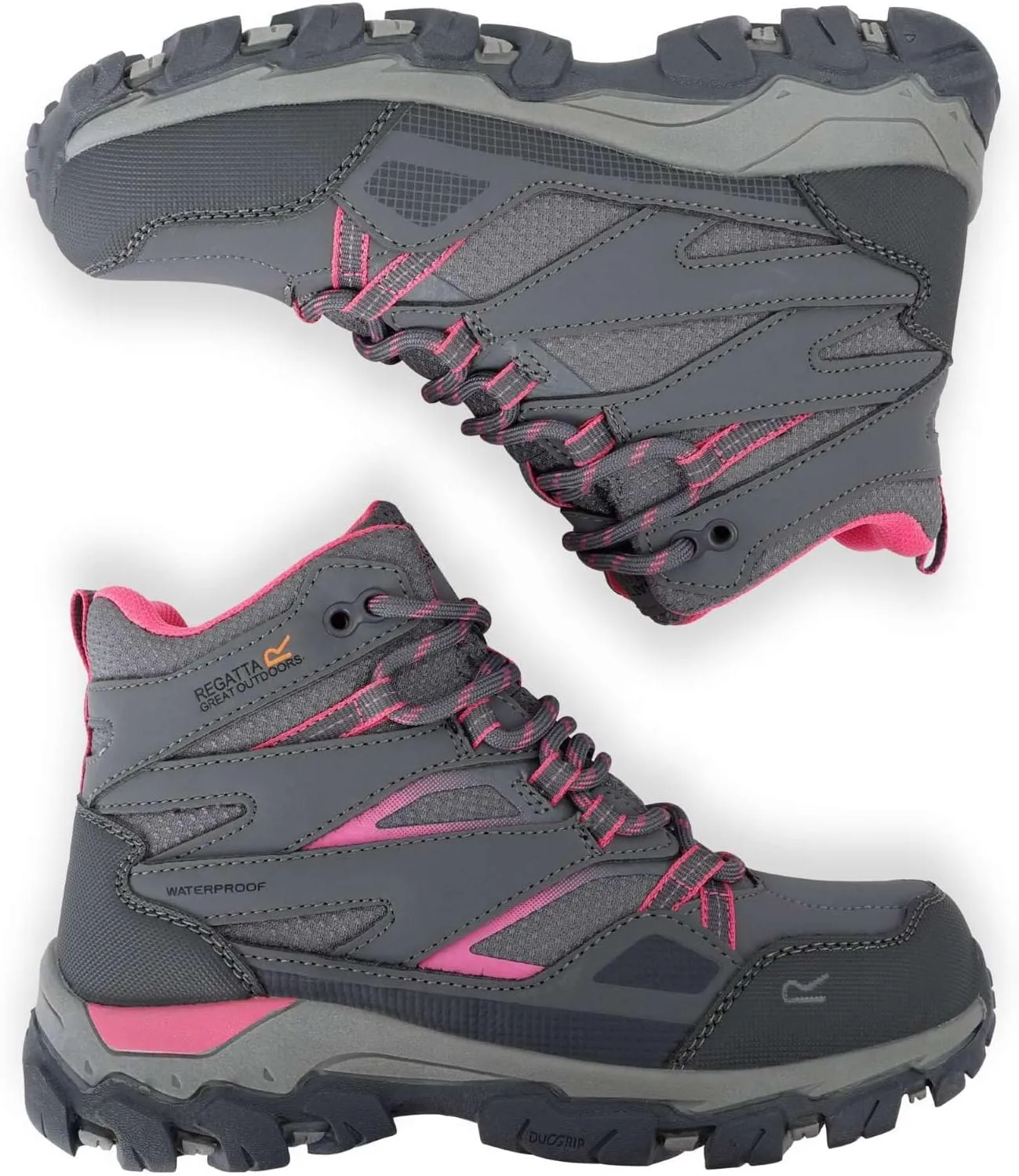 Unisex Kid's Holcombe Walking Hiking Boots