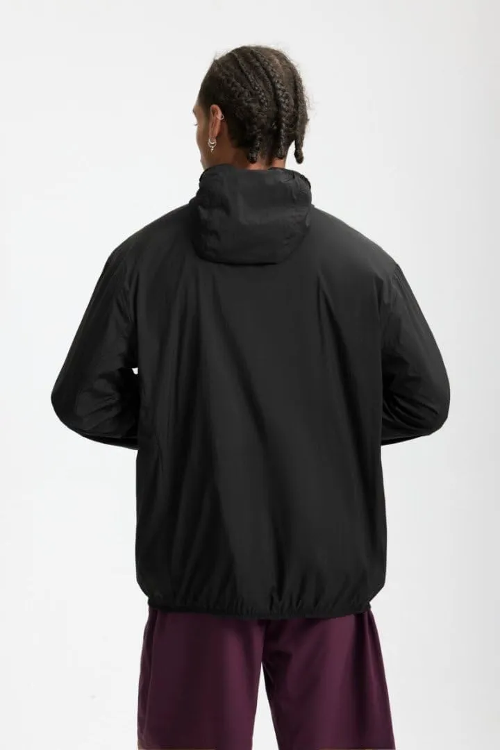 UPF 100 Hooded Sun Jacket for Men & Women, Lightweight UV Protection Shirt with Pockets, 6.3oz (Poly/Nylon)