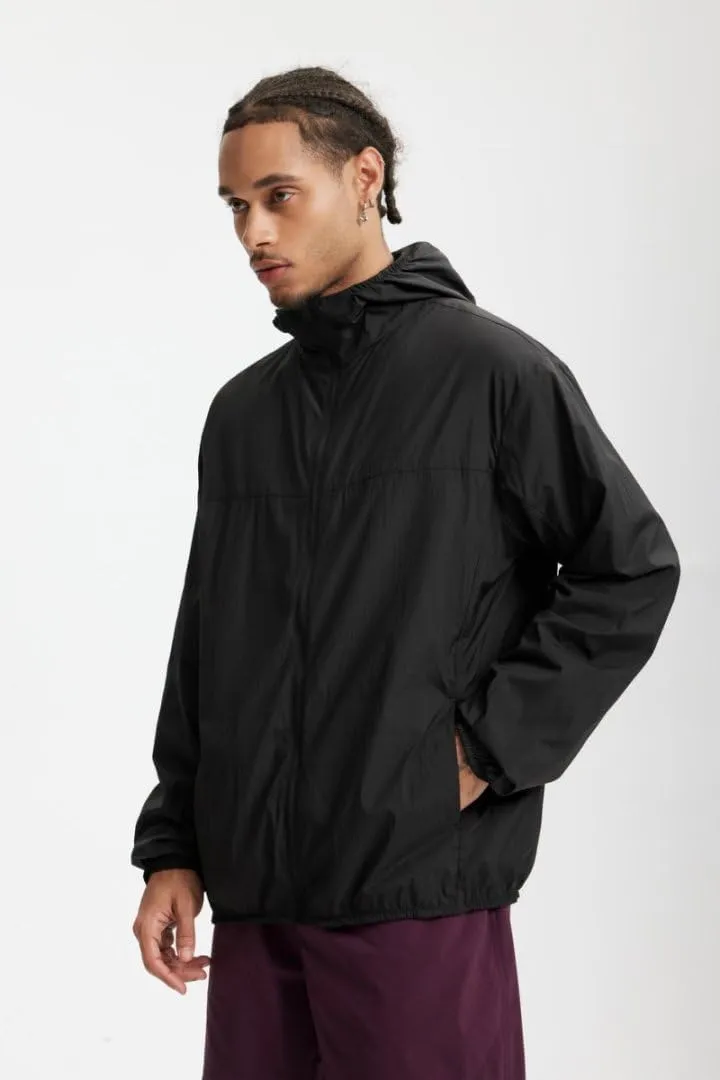 UPF 100 Hooded Sun Jacket for Men & Women, Lightweight UV Protection Shirt with Pockets, 6.3oz (Poly/Nylon)