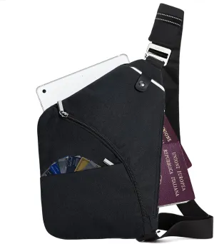 VADOO Anti-theft Crossbody Bags for Women, Shoulder Sling Bag for Men Lightweight Chest Bag for Travel Sport