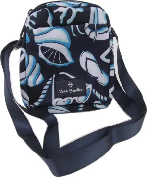 Vera Bradley Lighten Up RFID Mini Hipster Crossbody Bag, Shore Enough