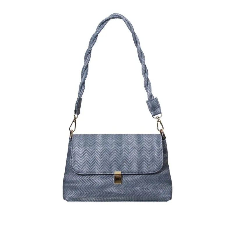 Verchini Twist Top Handle Bag Shoulder Bag Multi Purpose Pouches Handbag Women Bag