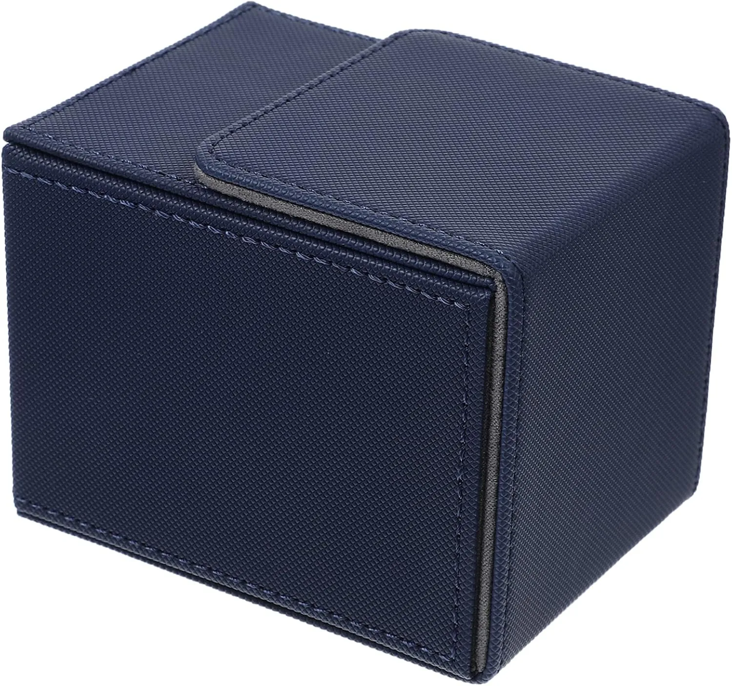 VICASKY Pu Leather Card Decks Box Compact Storage Organizer for Trading Cards Dice Tokens Case for Collectors Easy to Carry