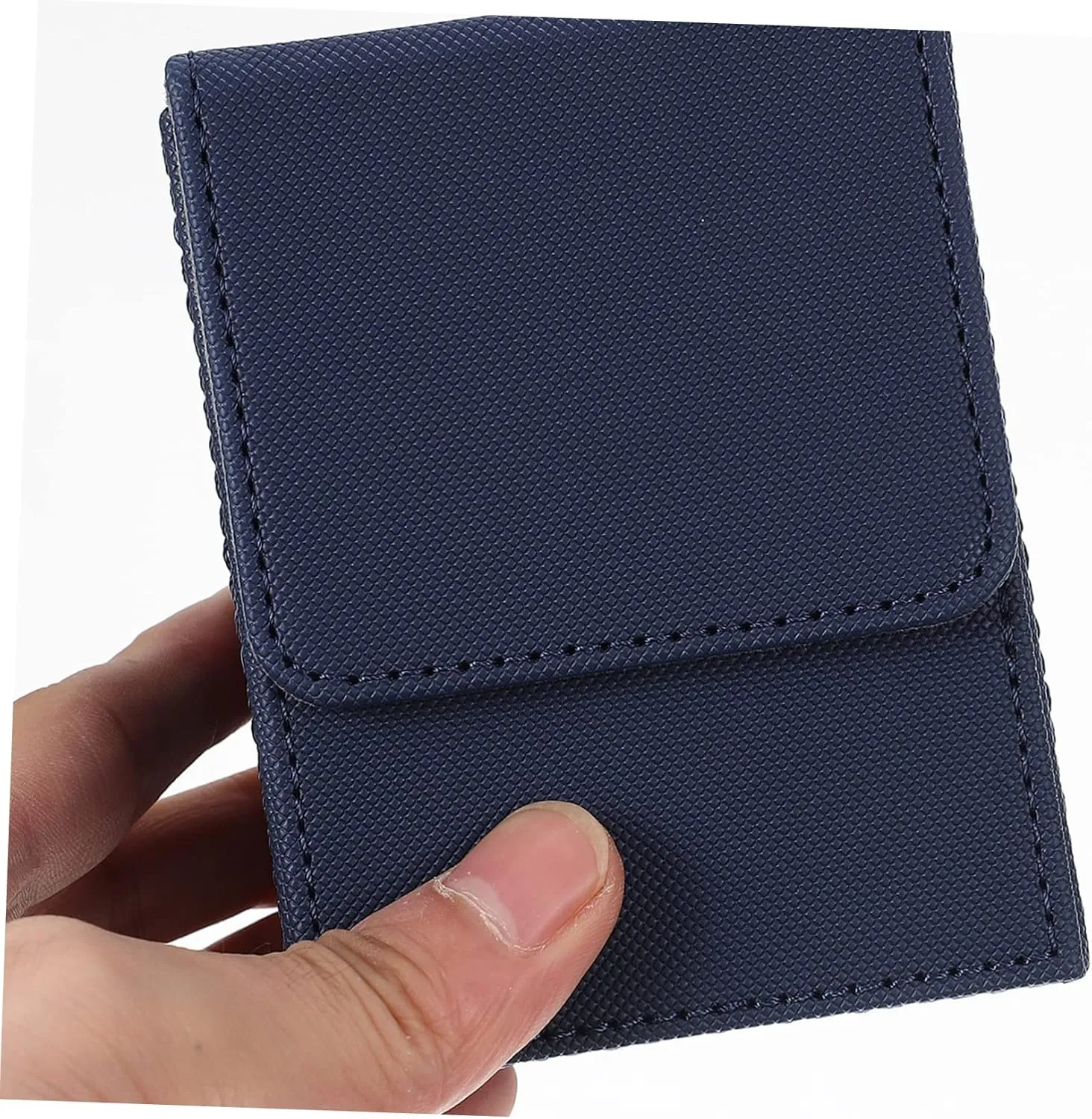 VICASKY Pu Leather Card Decks Box Compact Storage Organizer for Trading Cards Dice Tokens Case for Collectors Easy to Carry