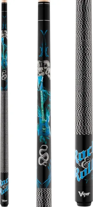 Viper Underground 58" 2-Piece Billiard/Pool Cue, Rock & Roll