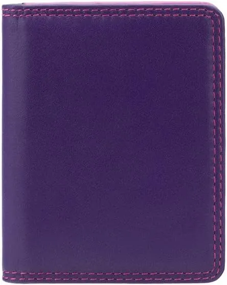 Visconti RB44 Cancum Multi-Color Soft Leather Wallet Pink Multi