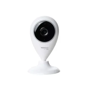 Vivitar Smart Home Security Camera, Indoor Wide Angle WiFi Camera for Home Security with Night Vision, Motion Alerts, 2 Way Communication, Pet and Baby Monitor Surveillance Camera