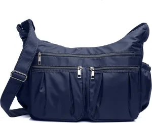 VOLGANIK ROCK Crossbody Purses for Women Shoulder Handbags Lightweight Waterproof Nylon Travel Bag Ladies Pocketbooks