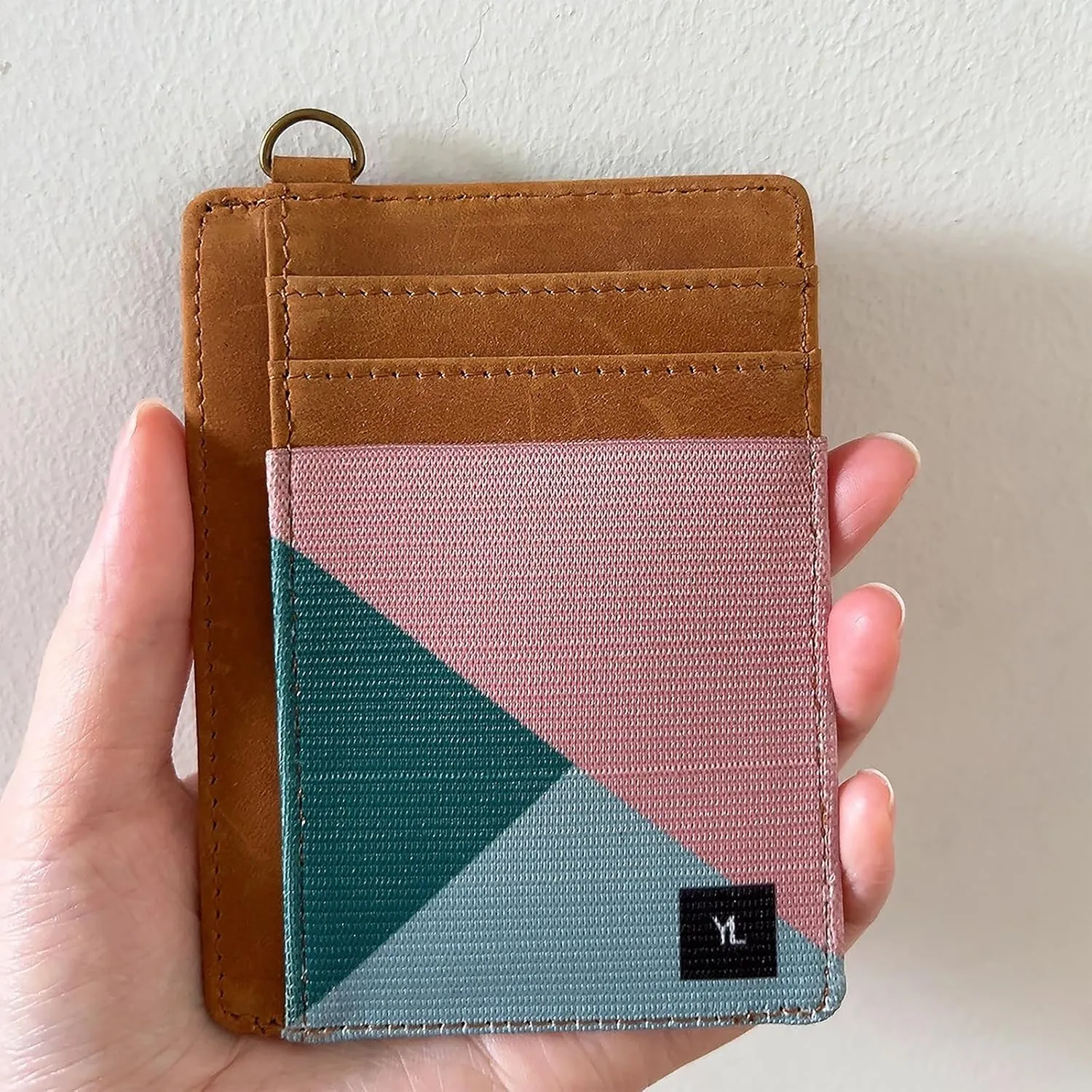 Wallet Rfid Card Holder Credit Cardholder for Women Men Thin Pocket Card Case Small Slim Minimalist Keychain Wristlet Wallets Leather