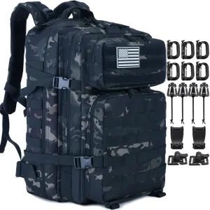 Warfielder 45L Tactical Operations Backpack – 900D MOLLE 3-Day Assault Pack