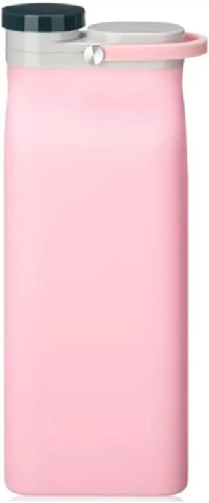 Water Bottle Sports Water Bottles Outdoorsy Squeeze Water Bag Water Drinking Bottle Collapsible Water Bottles Travel Water Bottle(Pink)