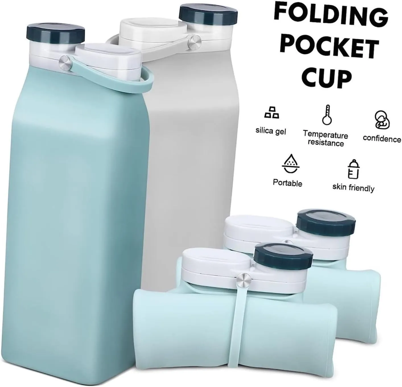 Water Bottle Sports Water Bottles Outdoorsy Squeeze Water Bag Water Drinking Bottle Collapsible Water Bottles Travel Water Bottle(Pink)