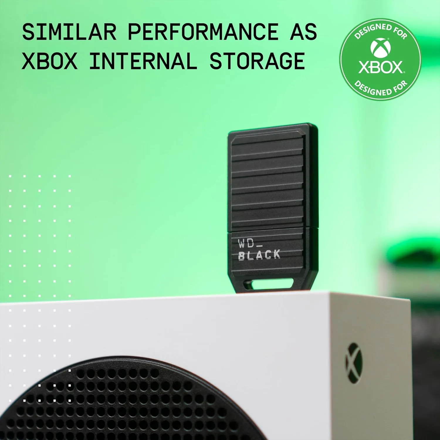 WD_Black 2TB C50 Storage Expansion Card, Officially Licensed for Xbox – Quick Resume, Plug & Play, NVMe SSD Expansion for Xbox Series X|S Gaming Consoles - WDBMPH0020BNC-WCSN