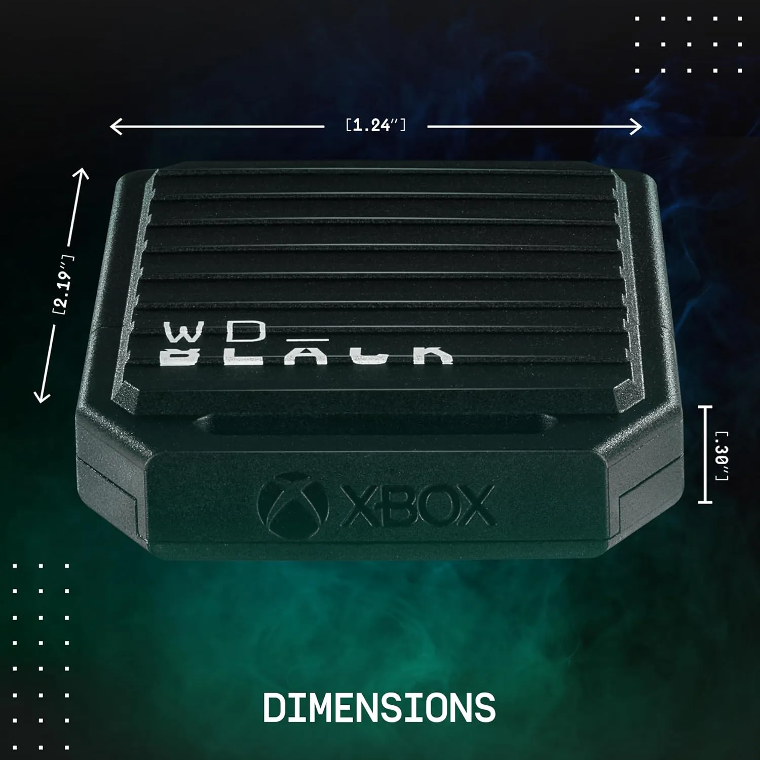 WD_Black 2TB C50 Storage Expansion Card, Officially Licensed for Xbox – Quick Resume, Plug & Play, NVMe SSD Expansion for Xbox Series X|S Gaming Consoles - WDBMPH0020BNC-WCSN