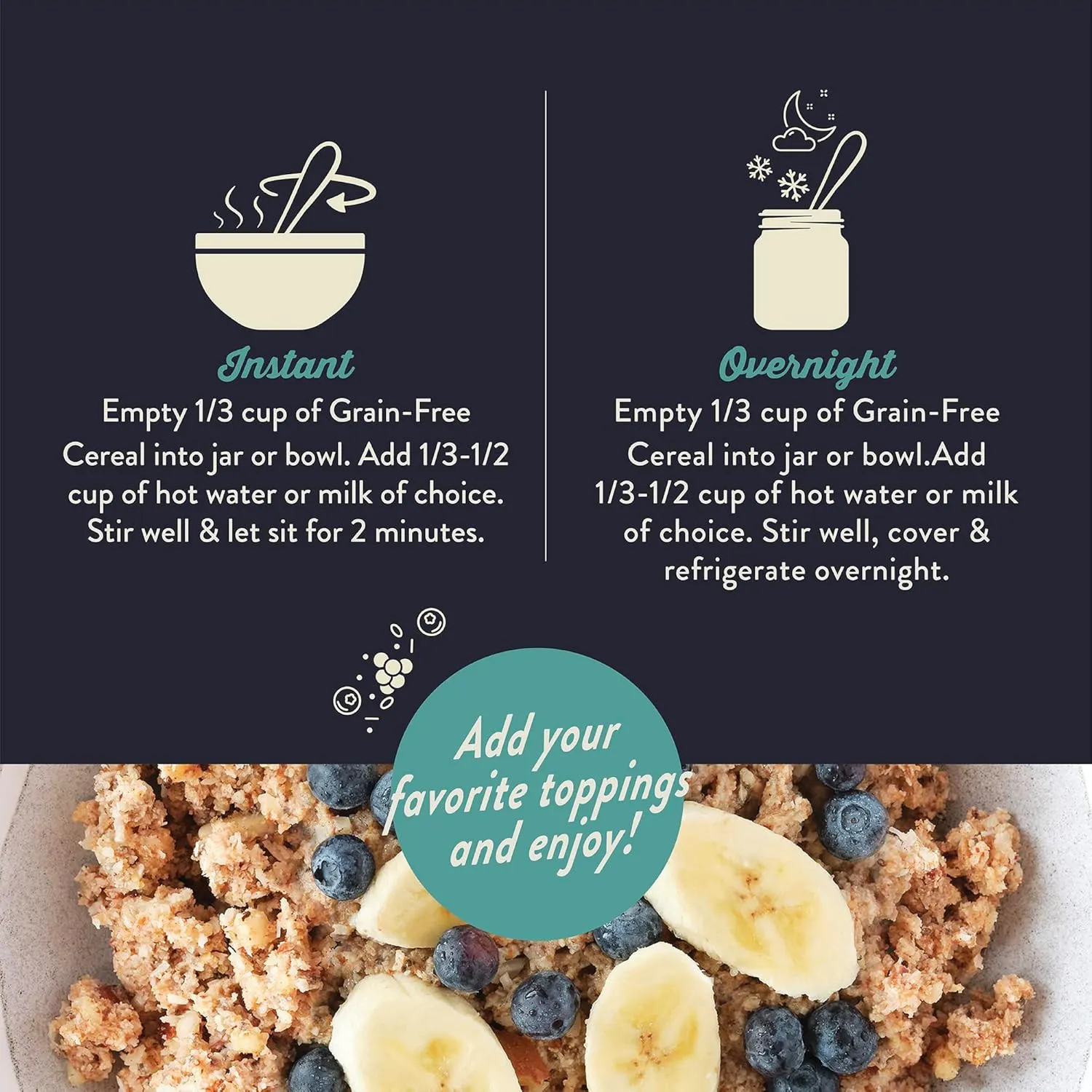 Wella Cereal Oatmeal Alternative, Gluten-Free Breakfast Hot Cereal, Grain-Free Paleo Organic Vegan High Protein Superfood, Plant-Based Non-GMO, Low in Net Carbs, Multi-Serve Bag, Original Flavor (1 Count, 12.8 oz. Bag)