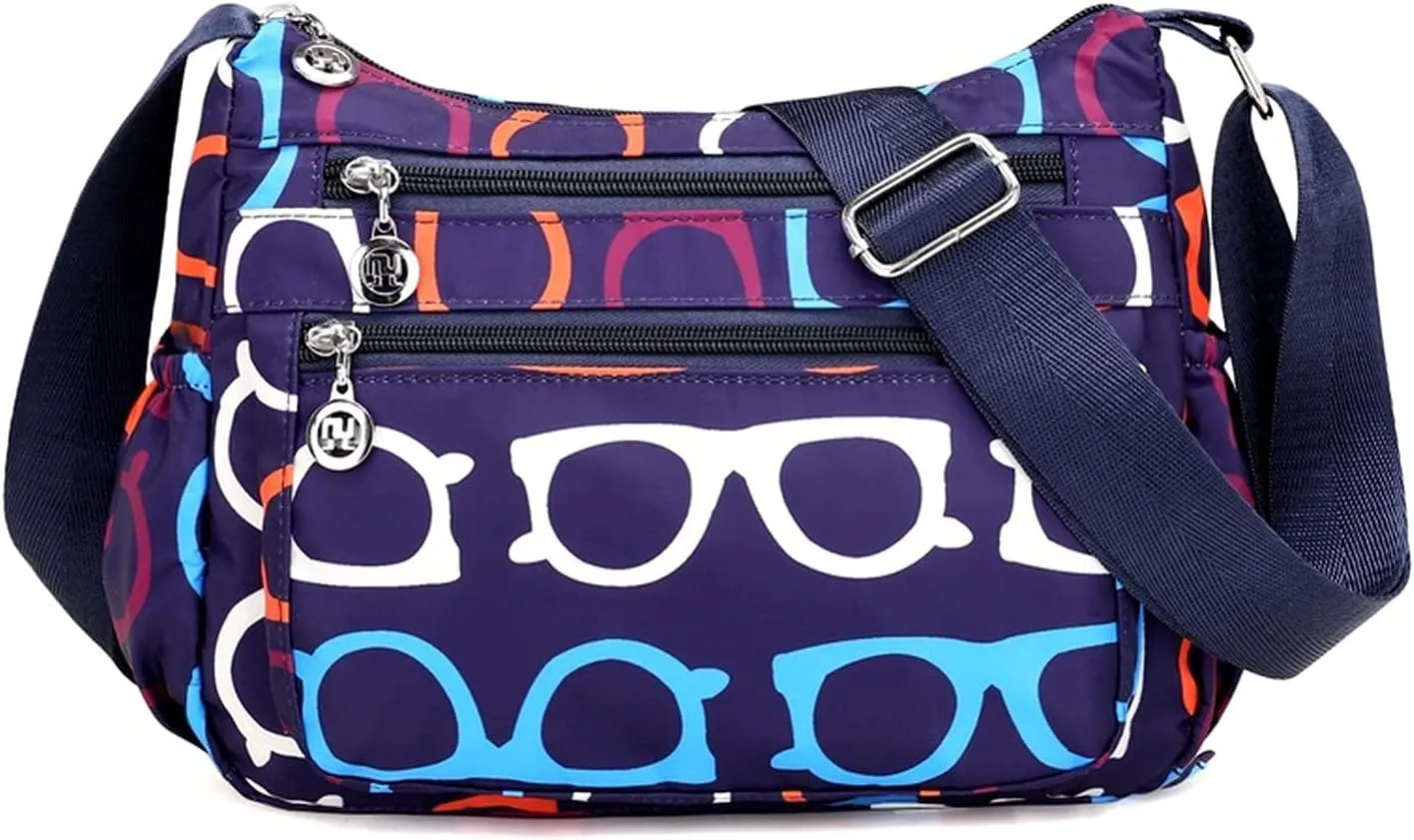 WENJHEN Women Shoulder Bag Ladies Crossbody Purse Roomy Multiple Pockets Handbag
