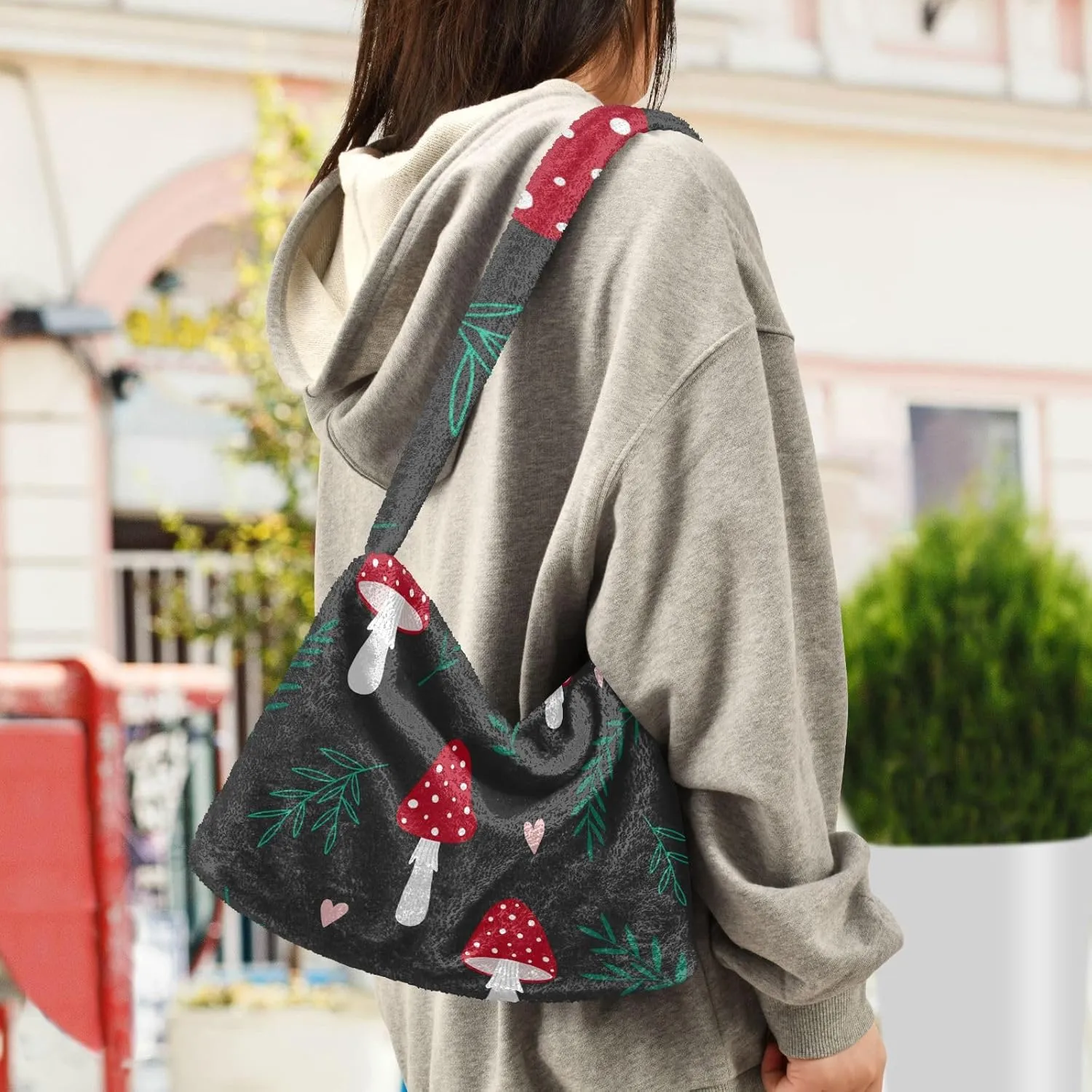 Women Boho Handbag Underarm Bag Tote Bag Shoulder Bag Crossbody Bag