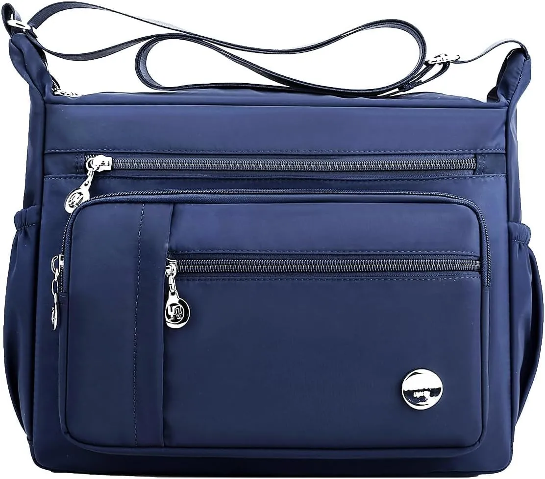 Women Shoulder Handbag SAXAM Multiple Pockets Bag Ladies Crossbody Purse Fashion Tote Top Handle Satchel