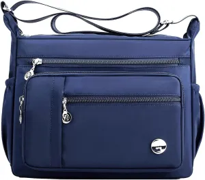 Women Shoulder Handbag SAXAM Multiple Pockets Bag Ladies Crossbody Purse Fashion Tote Top Handle Satchel