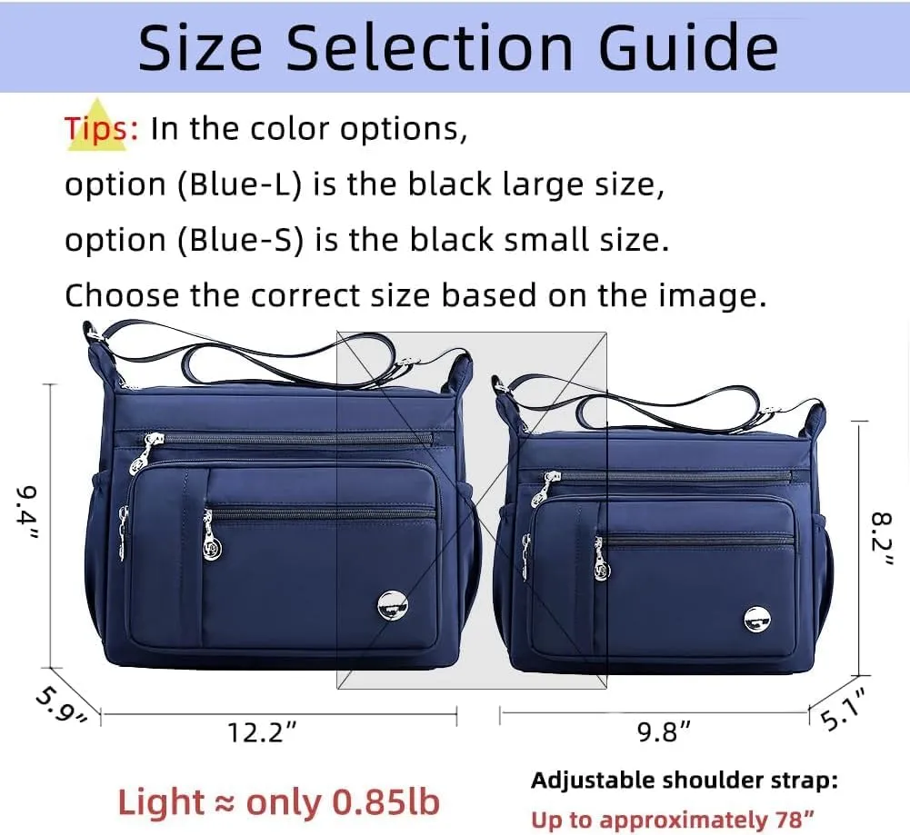 Women Shoulder Handbag SAXAM Multiple Pockets Bag Ladies Crossbody Purse Fashion Tote Top Handle Satchel