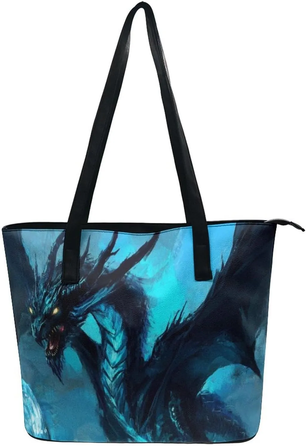 Women Tote Bags Casual Handbags PU Leather Shoulder Travel Bag