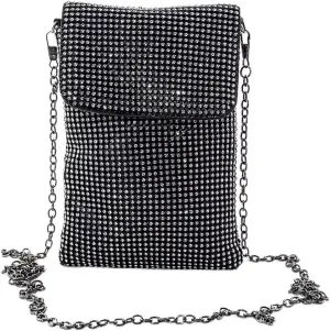 Women's Crossbody Evening Bag Glitter Rhinestone Purse Sparkly Small Handbag