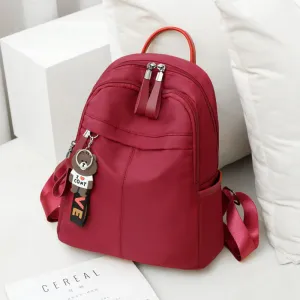 Women's Korean Style Oxford Cloth Large Capacity Backpacks
